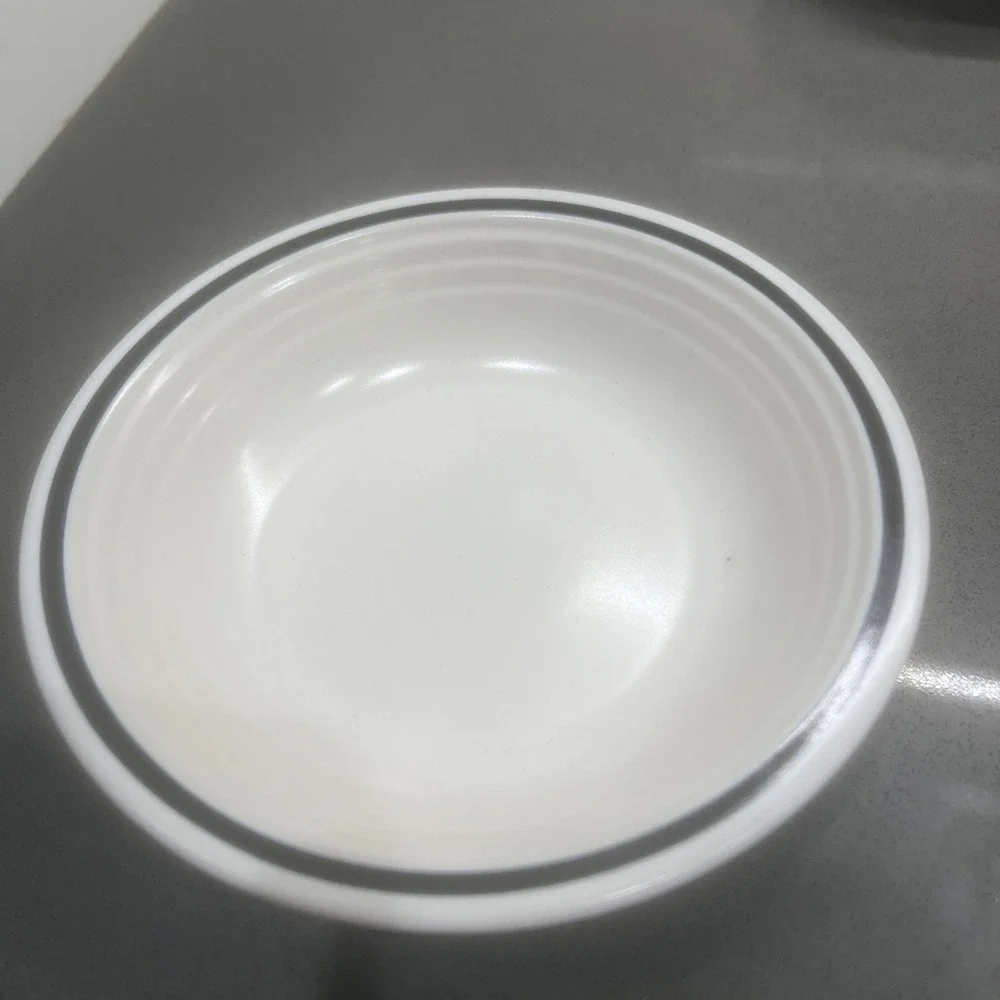 6-Vintage Town & Country Collection Stoneware 